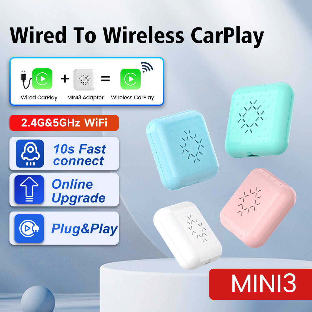 Carlinkit Mini SE Series Mini3 Portable Wireless Carplay Adapter