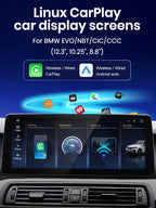 JoyeAuto BMW Linux Screen Upgrade with Wireless Apple CarPlay & Android Auto | 8.8" / 10.25" / 12.3" HD Touch Display