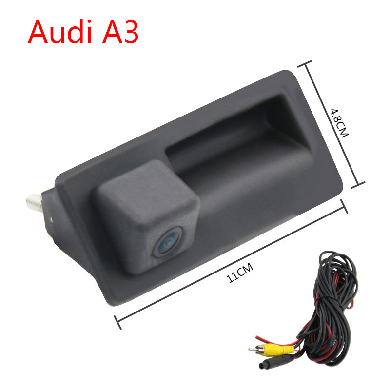 Audi OEM Integrated Backup Rear View Camera – A1 A3 A4 A5 A6 A7 A8 Q3 Q5 Q7 (2009-2018) CCD Reverse Parking Camera(RCA-AU)