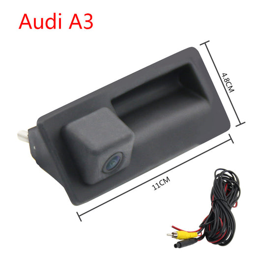 Audi OEM Integrated Backup Rear View Camera – A1 A3 A4 A5 A6 A7 A8 Q3 Q5 Q7 (2009-2018) CCD Reverse Parking Camera(RCA-AU)