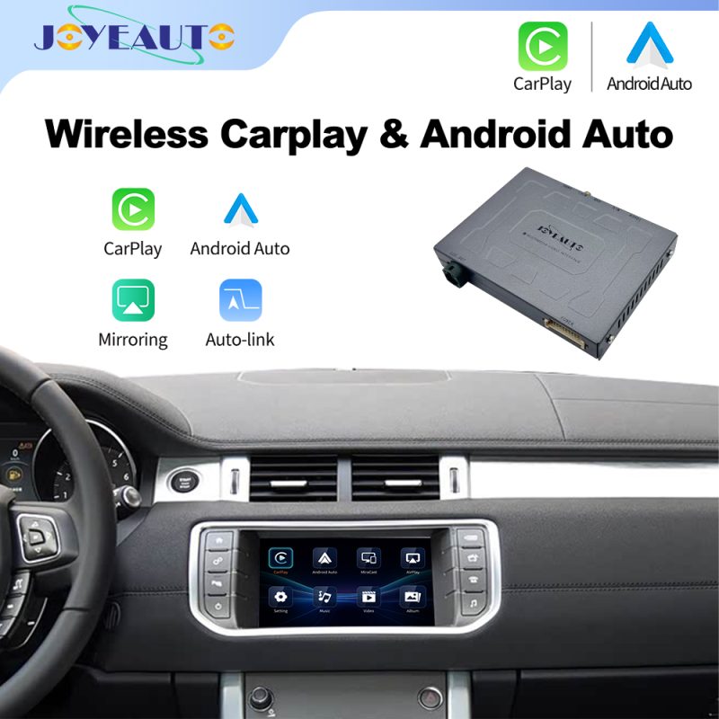 JoyeAuto Wireless CarPlay & Android Auto for Land Rover & Jaguar Bosch HeadUnit (WJLR-2)