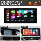 JoyeAuto Audi Linux Screen Upgrade with Wireless Apple CarPlay & Android Auto | 8.8" / 10.25" / 12.3" HD Touch Display