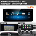 JoyeAuto Mercedes-Benz Linux Screen Upgrade with Wireless Apple CarPlay & Android Auto | 10.25 / 12.3 HD Touch Display