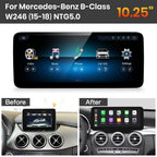 JoyeAuto Mercedes-Benz Linux Screen Upgrade with Wireless Apple CarPlay & Android Auto | 10.25 / 12.3 HD Touch Display