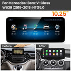 JoyeAuto Mercedes-Benz Linux Screen Upgrade with Wireless Apple CarPlay & Android Auto | 10.25 / 12.3 HD Touch Display