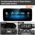 JoyeAuto Mercedes-Benz Linux Screen Upgrade with Wireless Apple CarPlay & Android Auto | 10.25 / 12.3 HD Touch Display