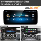 JoyeAuto Mercedes-Benz Linux Screen Upgrade with Wireless Apple CarPlay & Android Auto | 10.25 / 12.3 HD Touch Display