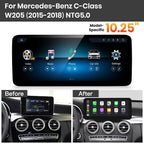 JoyeAuto Mercedes-Benz Linux Screen Upgrade with Wireless Apple CarPlay & Android Auto | 10.25 / 12.3 HD Touch Display
