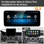 JoyeAuto Mercedes-Benz Linux Screen Upgrade with Wireless Apple CarPlay & Android Auto | 10.25 / 12.3 HD Touch Display