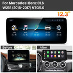 JoyeAuto Mercedes-Benz Linux Screen Upgrade with Wireless Apple CarPlay & Android Auto | 10.25 / 12.3 HD Touch Display