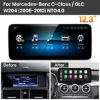JoyeAuto Mercedes-Benz Linux Screen Upgrade with Wireless Apple CarPlay & Android Auto | 10.25 / 12.3 HD Touch Display