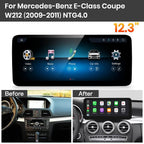 JoyeAuto Mercedes-Benz Linux Screen Upgrade with Wireless Apple CarPlay & Android Auto | 10.25 / 12.3 HD Touch Display