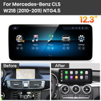 JoyeAuto Mercedes-Benz Linux Screen Upgrade with Wireless Apple CarPlay & Android Auto | 10.25 / 12.3 HD Touch Display