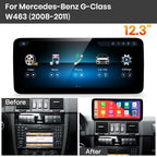 JoyeAuto Mercedes-Benz Linux Screen Upgrade with Wireless Apple CarPlay & Android Auto | 10.25 / 12.3 HD Touch Display