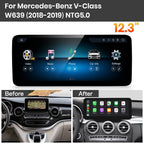 JoyeAuto Mercedes-Benz Linux Screen Upgrade with Wireless Apple CarPlay & Android Auto | 10.25 / 12.3 HD Touch Display