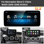 JoyeAuto Mercedes-Benz Linux Screen Upgrade with Wireless Apple CarPlay & Android Auto | 10.25 / 12.3 HD Touch Display