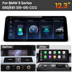 JoyeAuto BMW Linux Screen Upgrade with Wireless Apple CarPlay & Android Auto | 8.8" / 10.25" / 12.3" HD Touch Display