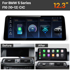 JoyeAuto BMW Linux Screen Upgrade with Wireless Apple CarPlay & Android Auto | 8.8" / 10.25" / 12.3" HD Touch Display