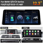 JoyeAuto BMW Linux Screen Upgrade with Wireless Apple CarPlay & Android Auto | 8.8" / 10.25" / 12.3" HD Touch Display