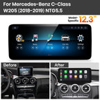 JoyeAuto Mercedes-Benz Linux Screen Upgrade with Wireless Apple CarPlay & Android Auto | 10.25 / 12.3 HD Touch Display