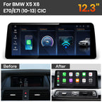 JoyeAuto BMW Linux Screen Upgrade with Wireless Apple CarPlay & Android Auto | 8.8" / 10.25" / 12.3" HD Touch Display