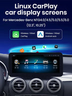 JoyeAuto Mercedes-Benz Linux Screen Upgrade with Wireless Apple CarPlay & Android Auto | 10.25 / 12.3 HD Touch Display
