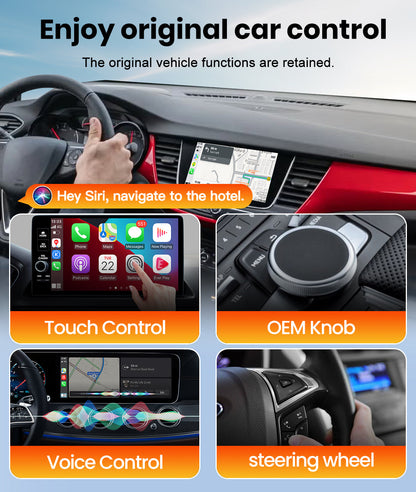MMB Mini Max Wired to Wireless Bluetooth WiFi CarPlay Android Auto Adapter