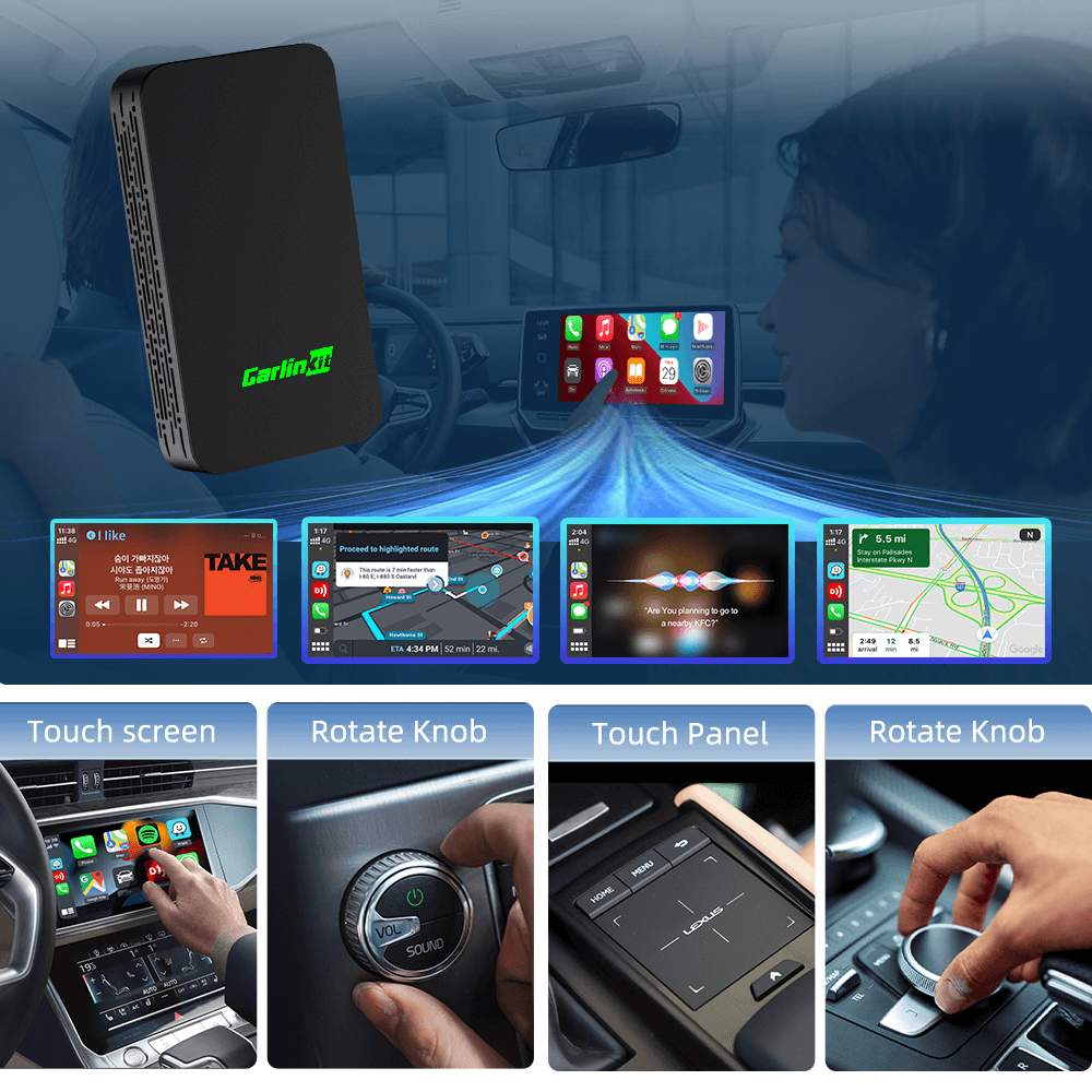 2Air Carlinkit 5.0 Wireless CarPlay Android Auto Adapter