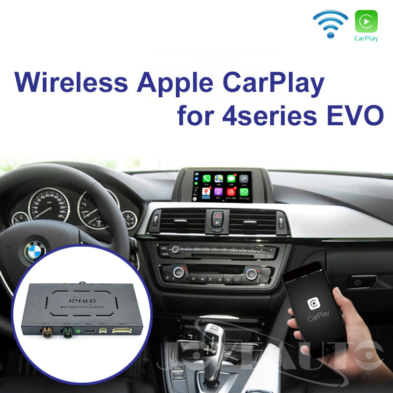 Wireless Apple CarPlay Interface for BMW 4 Series F32 F33 F36 EVO (2016-2019) – Android Auto AirPlay Retrofit(WJBM-1-F32)