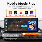 JoyeAuto Audi Linux Screen Upgrade with Wireless Apple CarPlay & Android Auto | 8.8" / 10.25" / 12.3" HD Touch Display