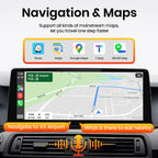 JoyeAuto BMW Linux Screen Upgrade with Wireless Apple CarPlay & Android Auto | 8.8" / 10.25" / 12.3" HD Touch Display