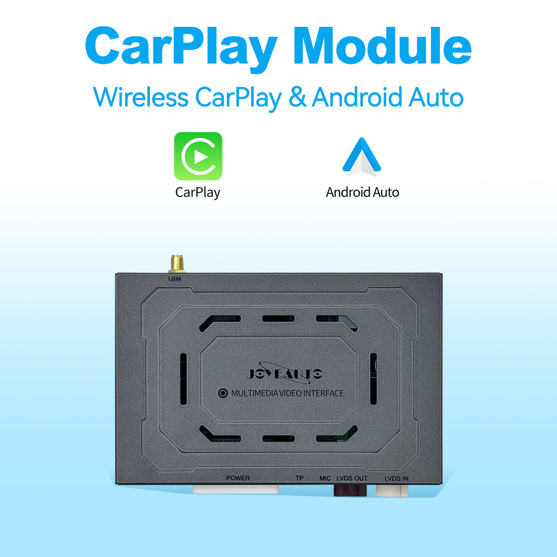 Wireless Apple CarPlay Android Auto Interface for Alfa Romeo Giulietta | AirPlay iOS Android Mirror Link Plug & Play Retrofit Module(WZAF-2)