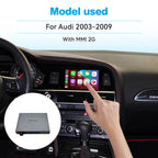 Wireless Apple CarPlay Android Auto Interface for Audi MMI 2G (2003-2009) – AirPlay & Mirror Link(WZAU-6)