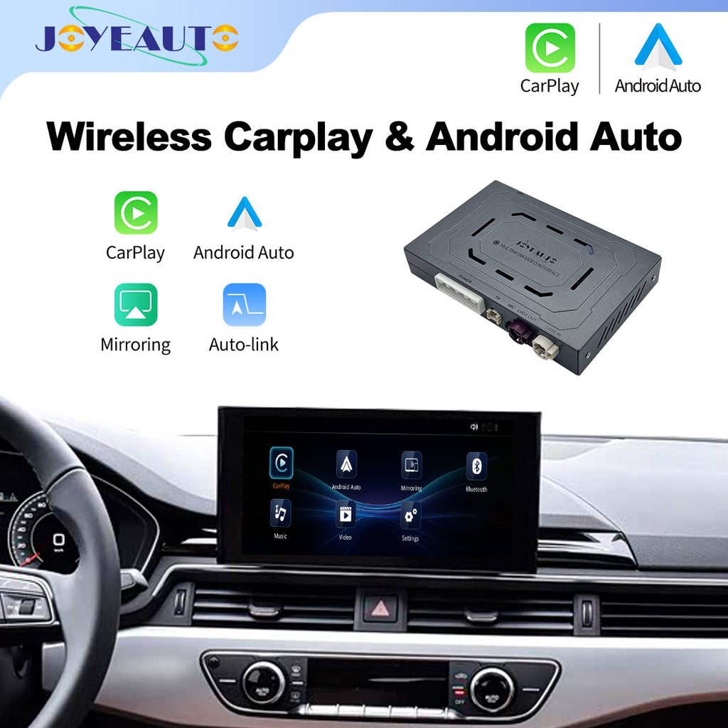 Wireless Apple CarPlay Android Auto Interface for Audi MIB3 2021-2023 | A1 A3 A4 A5 Q3 Q4 Q5 AirPlay HiCar iOS Mirror Link Retrofit(WZAU-7)