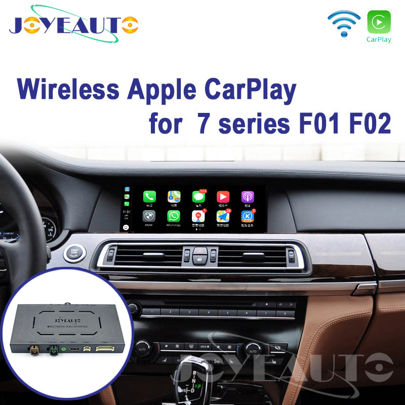 Wireless Apple CarPlay Interface for BMW 7 Series F01 F02 CIC (2008-2012) – Android Auto AirPlay Retrofit(WJBM-3-FO1)