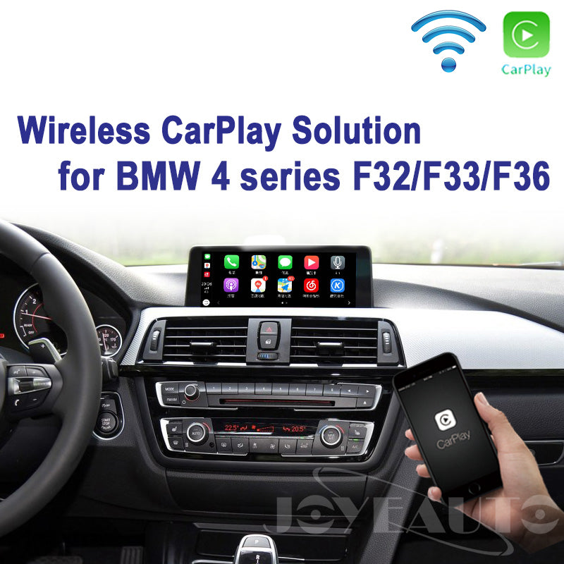 Wireless Apple CarPlay Interface for BMW 4 Series F32 F33 F36 NBT (2013-2017) – Android Auto AirPlay Retrofit(WJBM-2-F32)