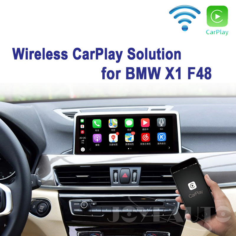 Wireless Apple CarPlay Interface for BMW X1 F48 NBT (2013-2017) – Android Auto AirPlay Retrofit(WJBM-2-F48)