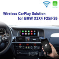 Wireless Apple CarPlay Interface for BMW X3 F25 / X4 F26 NBT (2013-2017) – Android Auto AirPlay Retrofit(WJBM-2-F25)