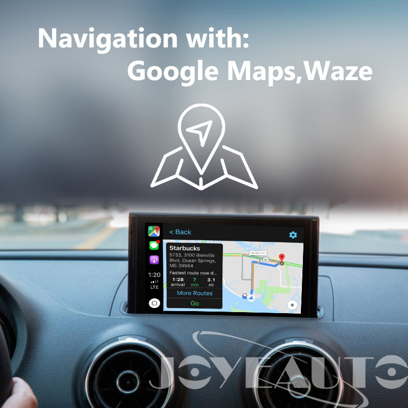 Wireless Apple CarPlay Interface for Audi A3 MMI 3G (2012-2017) – A4 A5 Q5 B9 MIB (2016-2018) Android Auto AirPlay(WJAU-2-1)