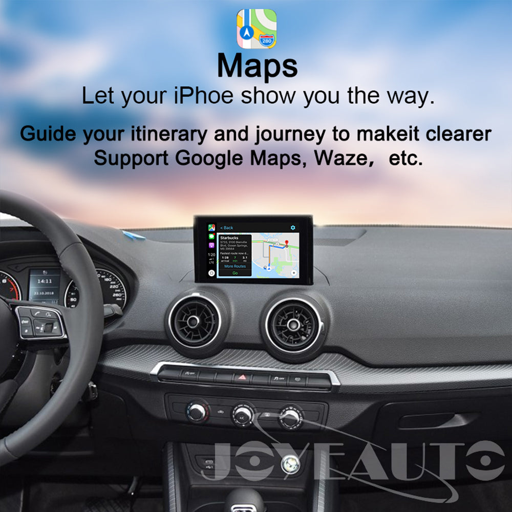 Wireless Apple CarPlay Interface for Audi Q2 MIB (2016-2018) – Android Auto AirPlay Retrofit(WJAU-2-1-1)