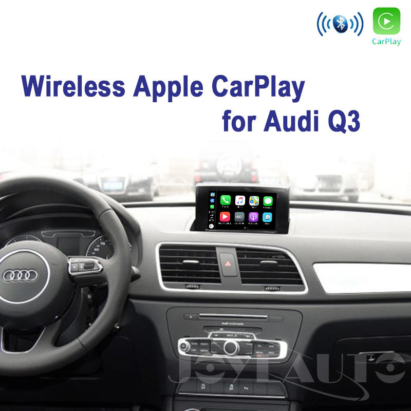 Wireless Apple CarPlay Interface for Audi Q3 MMI 2G / 3G (2010-2016) – Android Auto AirPlay Retrofit(WJAU-3-Q3)