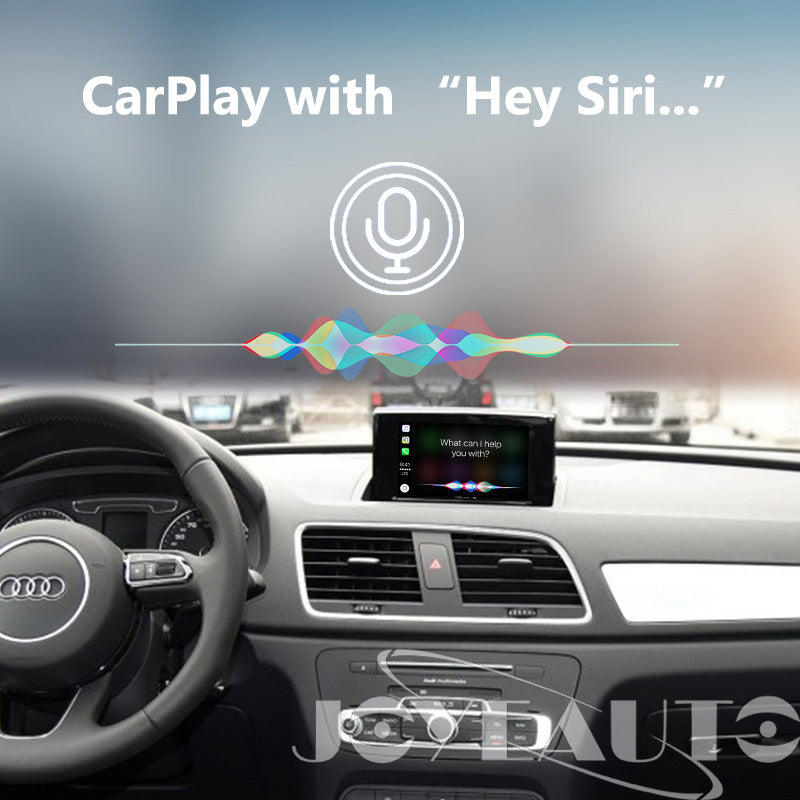 Wireless Apple CarPlay Interface for Audi Q3 MMI 2G / 3G (2010-2016) – Android Auto AirPlay Retrofit(WJAU-3-Q3)