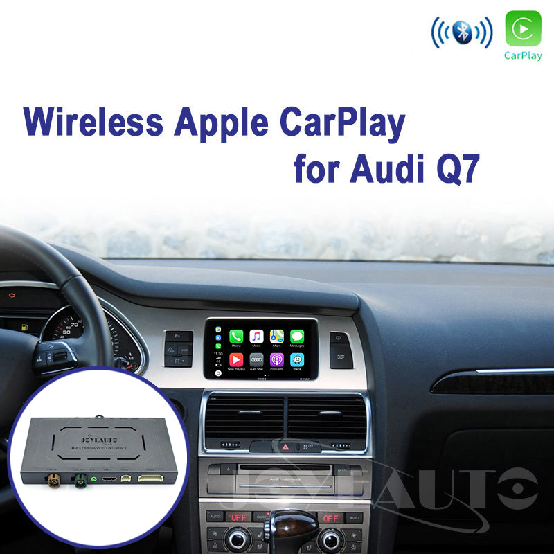Wireless Apple CarPlay Interface for Audi Q7 MMI 3G / 3G+ (2009-2011) – Android Auto AirPlay Retrofit(WJAU-5-1)
