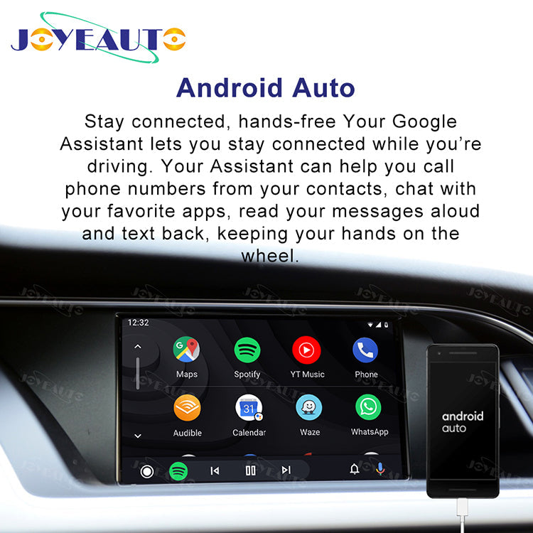 Wireless Apple CarPlay Interface for Audi A4L A5 Q5 B8 without MMI / Concert / Symphony (2010-2016) – Android Auto AirPlay(WZAU-1)