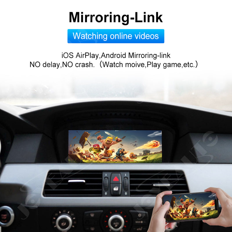 Wireless Apple CarPlay Interface for BMW CCC 8.8 Head Unit (2003-2008) – 1 3 5 6 Series / X5 X6 Android Auto Retrofit(WZBM-4)