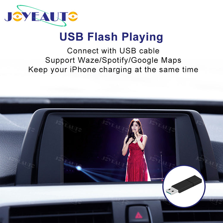 Wireless Apple CarPlay Interface for BMW NBT (2013-2017) – 1 2 3 4 5 6 7 Series / X1 X3 X4 X5 / MINI / i3 i8 Android Auto(WZBM-2)