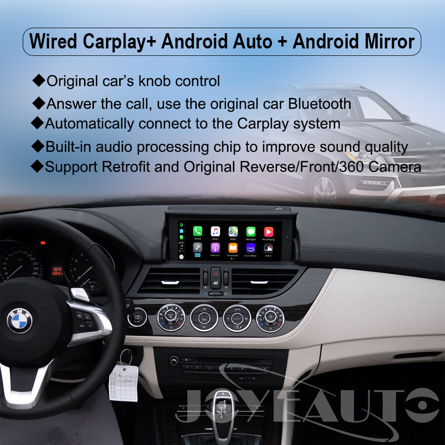 Wireless Apple CarPlay Interface for BMW Z4 E89 CIC (2009-2012) – Android Auto AirPlay Retrofit(WZBM-3)