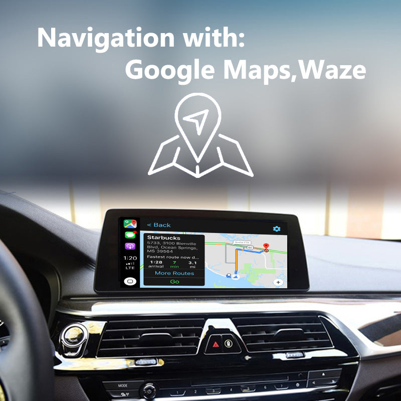 Wireless Apple CarPlay Interface for BMW 5 Series F10 F11 CIC (2008-2012) – Android Auto AirPlay Retrofit(WJBM-3-F10)