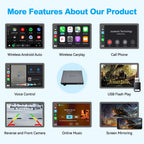 Joyeauto Wireless CarPlay & Android Auto Interface for Bentley Continental/Flying Spur (2004-2011) | AirPlay Mirror Link | Plug & Play Upgrade (WZBT-0)