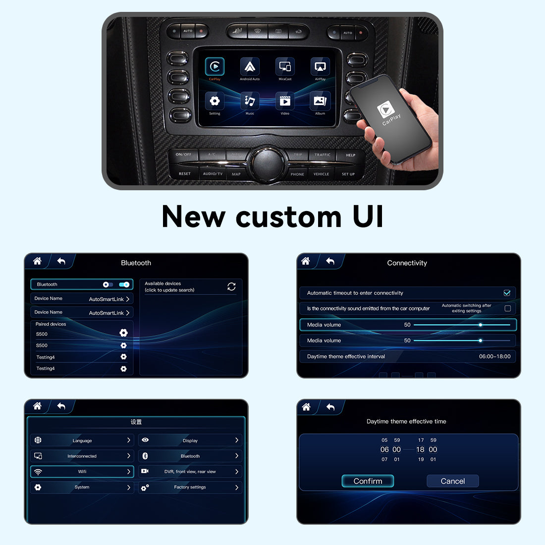 Joyeauto Wireless CarPlay & Android Auto Interface for Bentley Continental/Flying Spur (2004-2011) | AirPlay Mirror Link | Plug & Play Upgrade (WZBT-0)